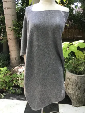 100% Cashmere Poncho / Sand Color