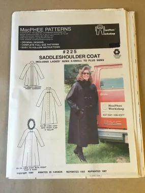 #225 SADDLE-SHOULDER COAT