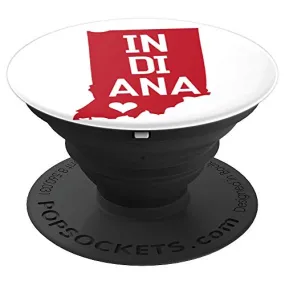 Amazon.com: Commonwealth States in the Union Series (Indiana) - PopSockets Grip and Stand for Phones and Tablets: Cell Phones & Accessories