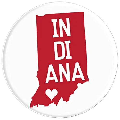 Amazon.com: Commonwealth States in the Union Series (Indiana) - PopSockets Grip and Stand for Phones and Tablets: Cell Phones & Accessories