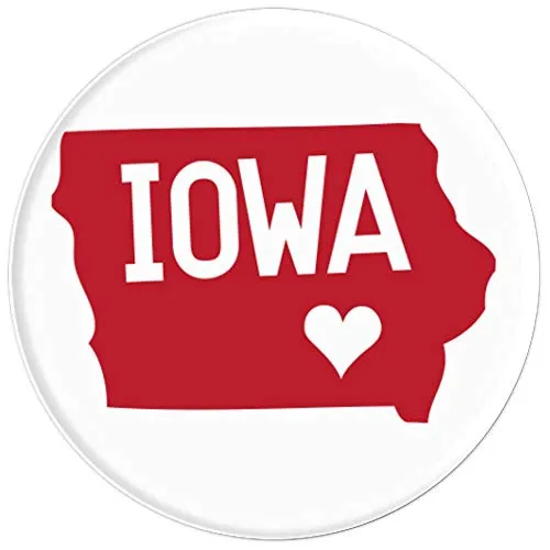 Amazon.com: Commonwealth States in the Union Series (Iowa) - PopSockets Grip and Stand for Phones and Tablets: Cell Phones & Accessories