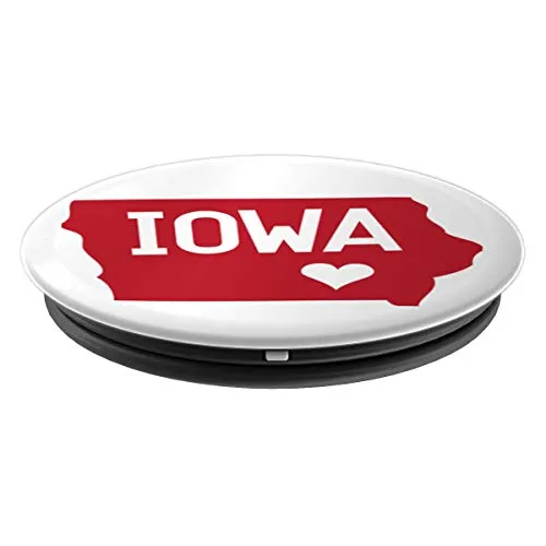 Amazon.com: Commonwealth States in the Union Series (Iowa) - PopSockets Grip and Stand for Phones and Tablets: Cell Phones & Accessories