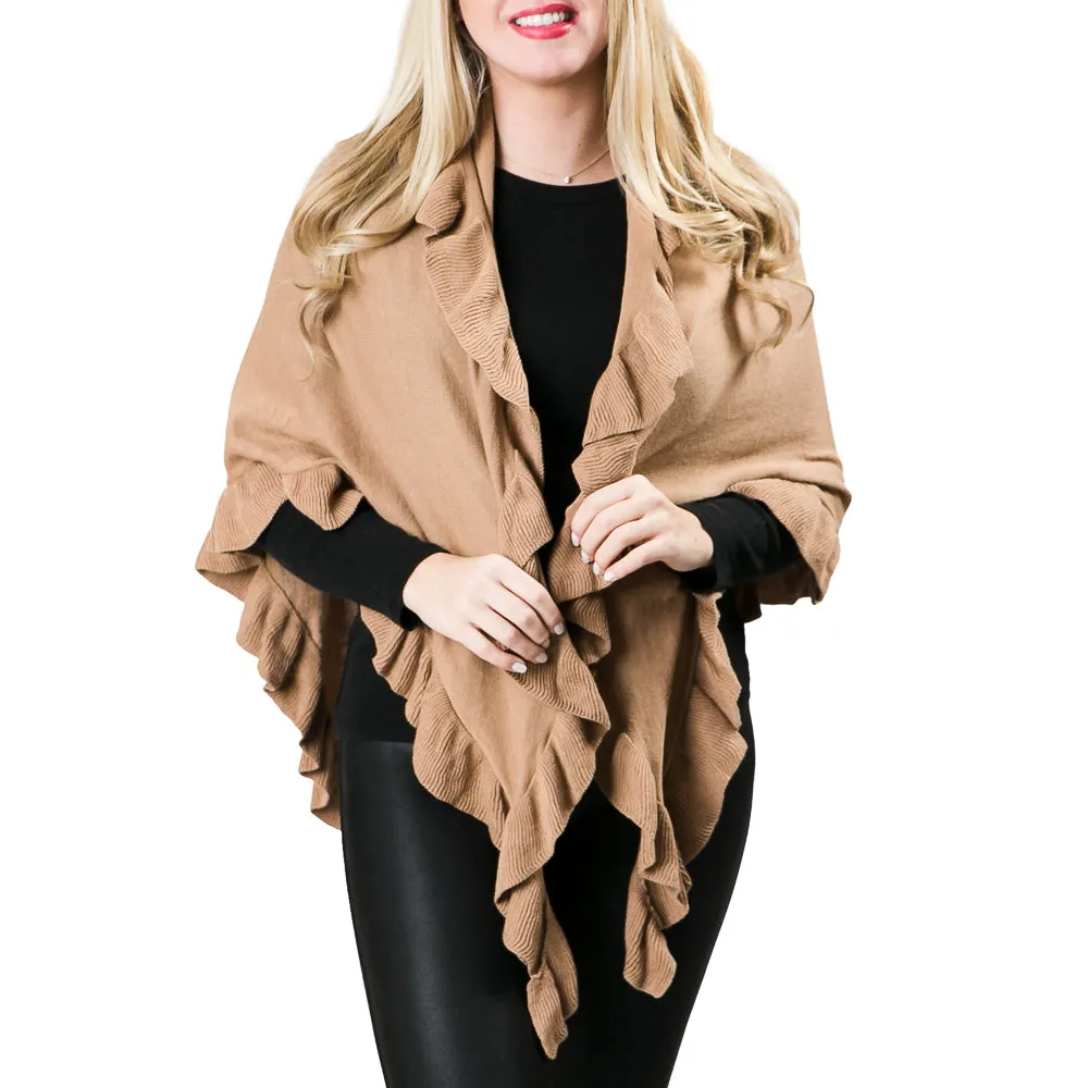 Ava Ruffle Wrap