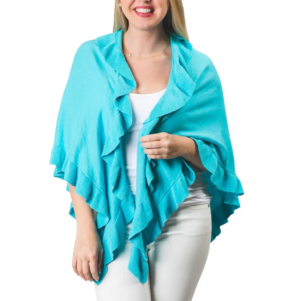 Ava Ruffle Wrap