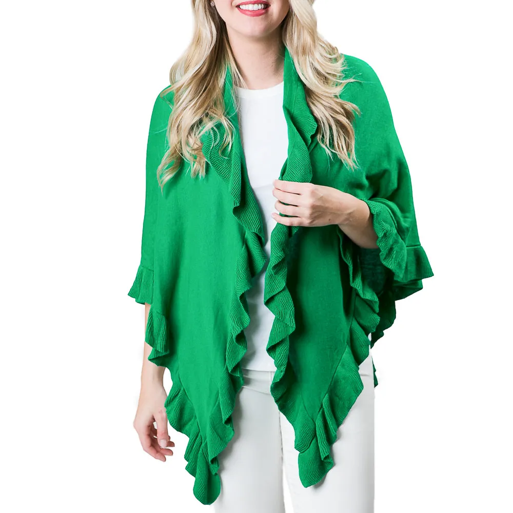 Ava Ruffle Wrap