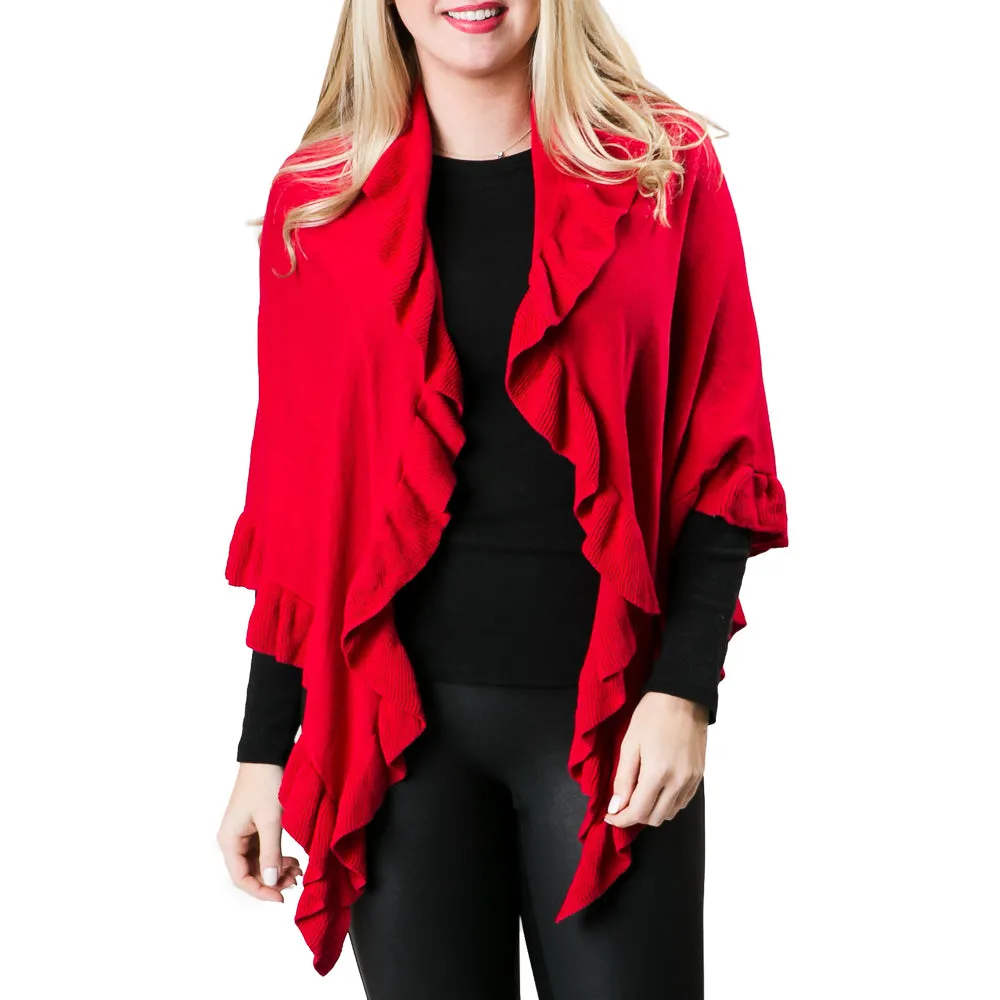 Ava Ruffle Wrap