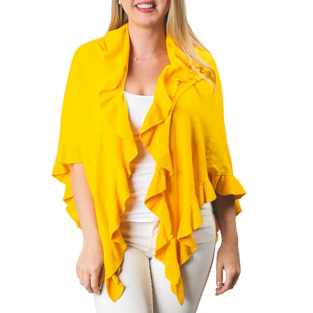 Ava Ruffle Wrap