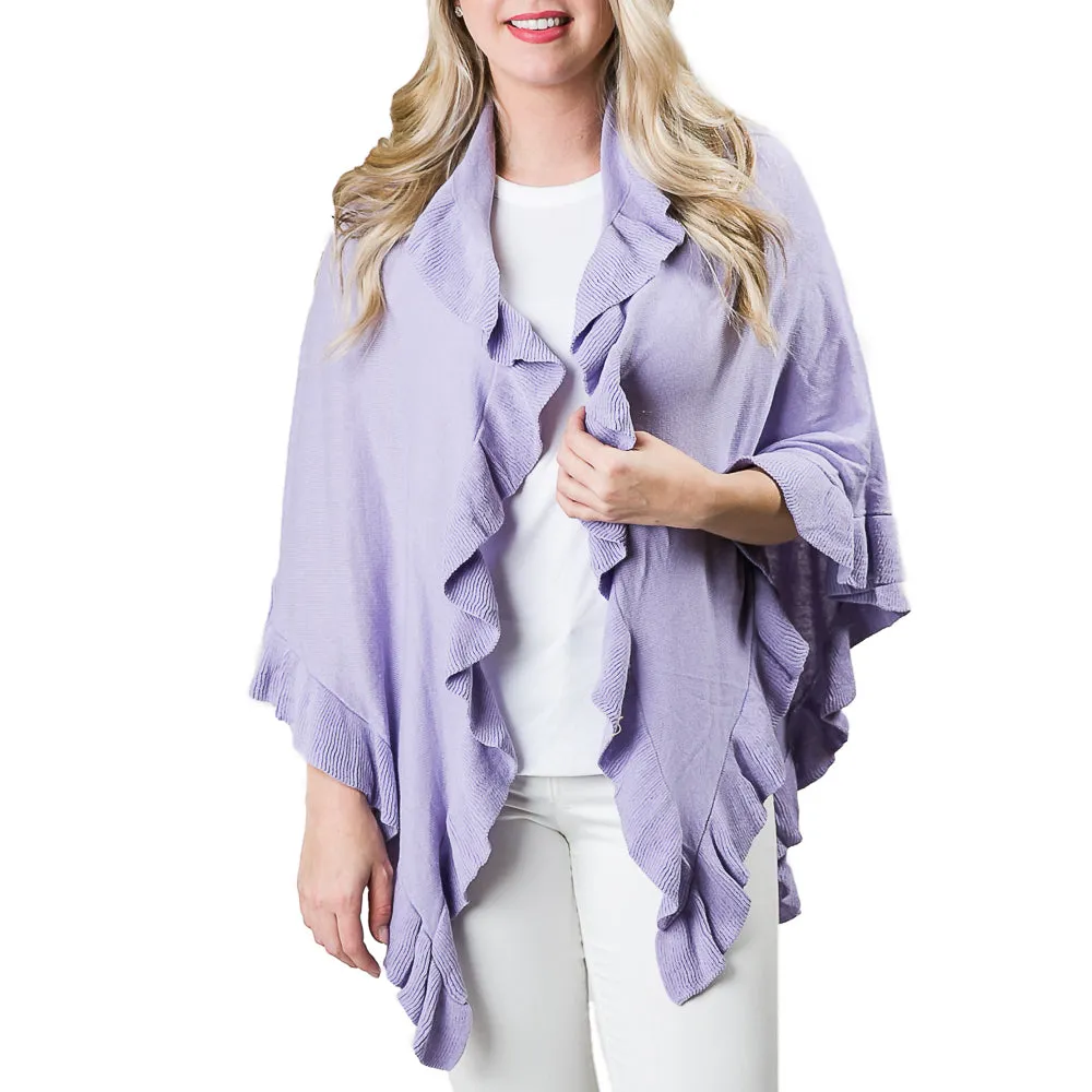 Ava Ruffle Wrap