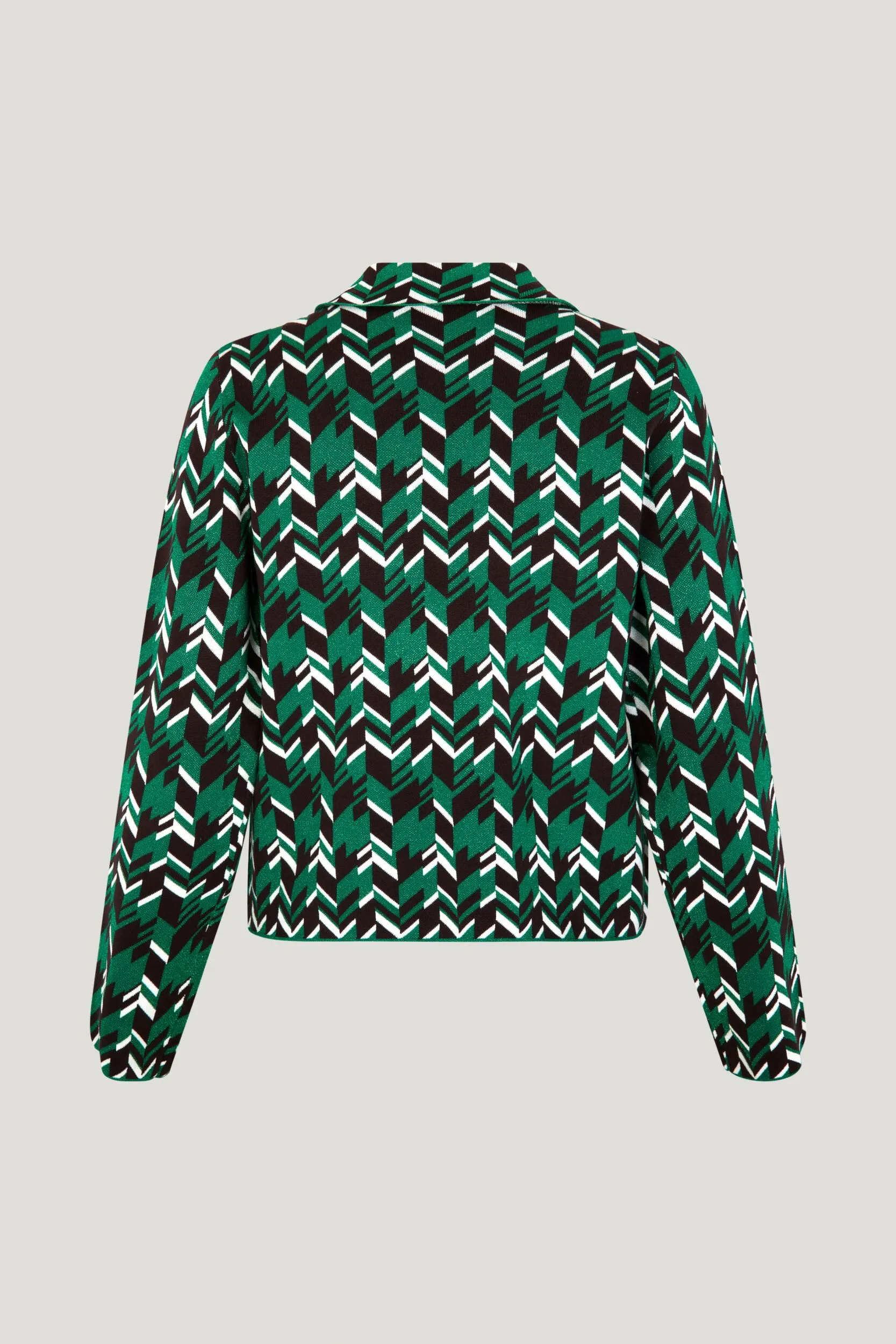 Baum Und Pferdgarten Cassandra Cardigan Green Geometric