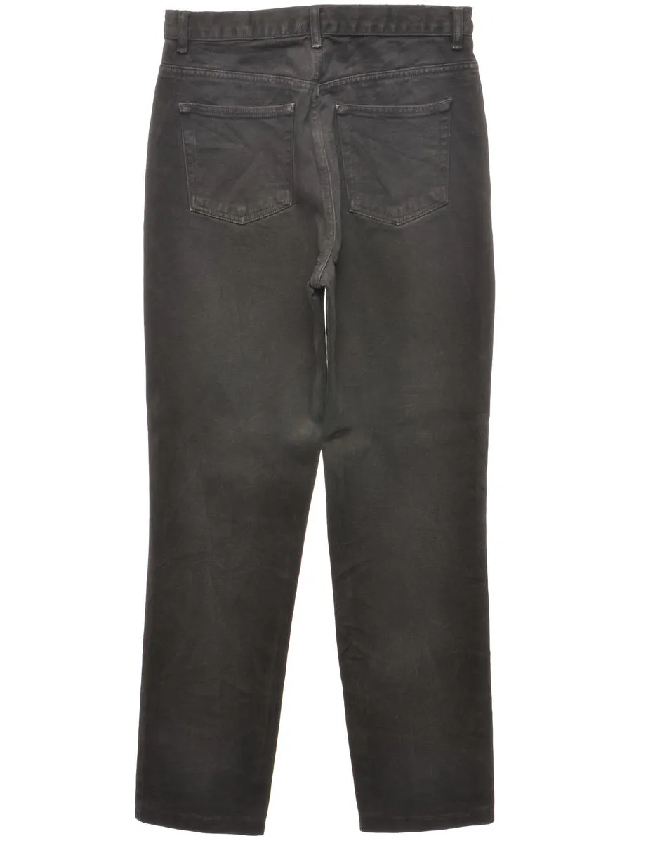 Black Calvin Klein Tapered Jeans - W28 L31