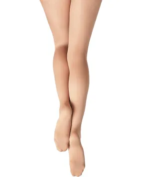 Capezio Ultra Soft Knit Waistband Footed Dance Tights - 1915XC Girls