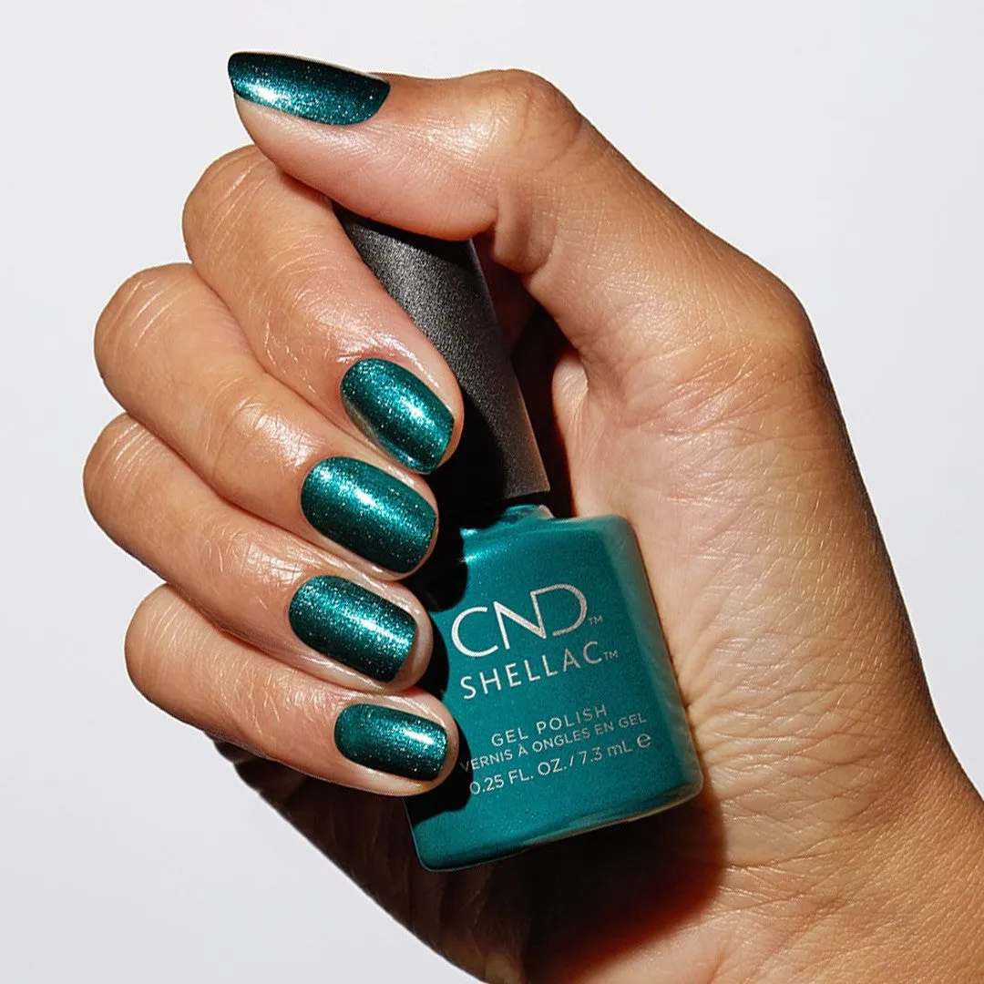 CND - Shellac Xpress5 Combo - Base, Top & She's A Gem! (0.25 oz)