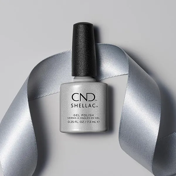 CND - Shellac Xpress5 Combo - Base, Top & Steel Kisses (0.25 oz)