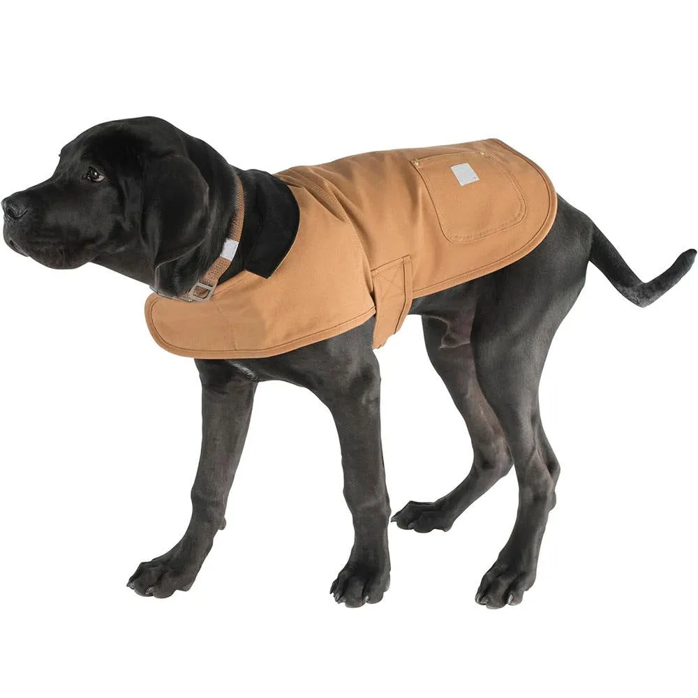 Dog Windproof Firm Duck Insulated Dog Chore Coat Duck Canvas Water Repellent Coat For Dogs