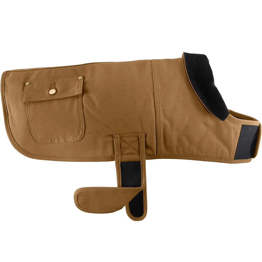 Dog Windproof Firm Duck Insulated Dog Chore Coat Duck Canvas Water Repellent Coat For Dogs