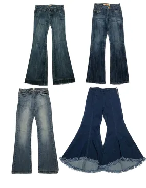 Flare Frenzy: Vintage Denim 💥❤️ (S-433)