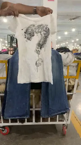 Girly Coords x Baby tees and Flared Jeans(RX-568)