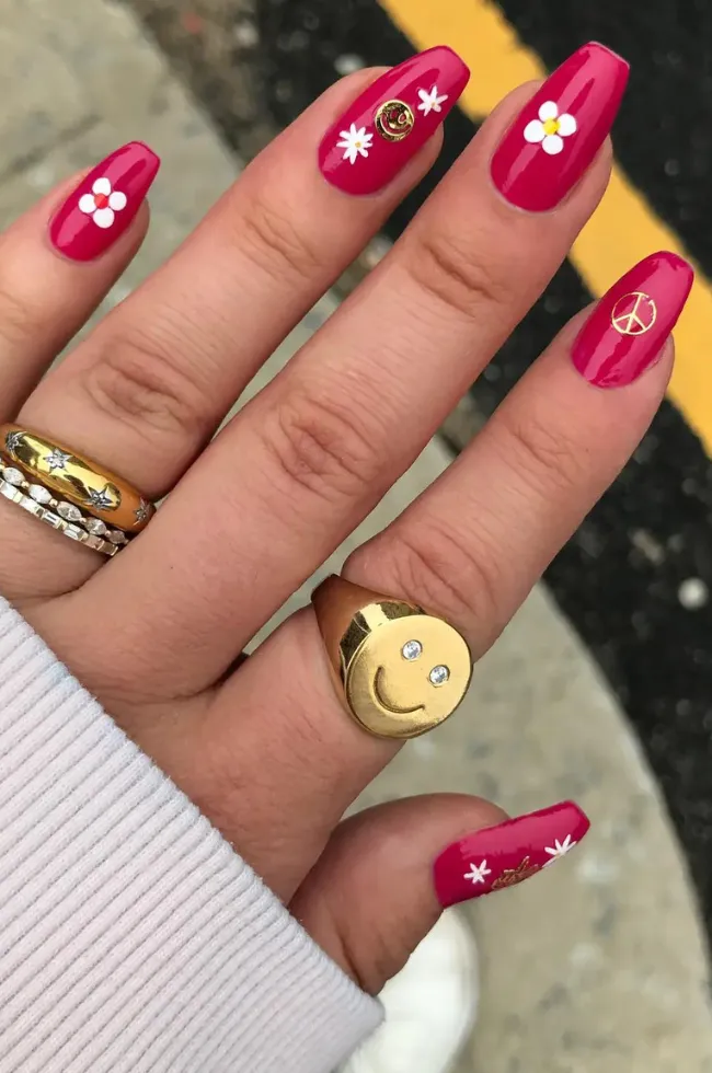 Groovy Nail Art Stickers