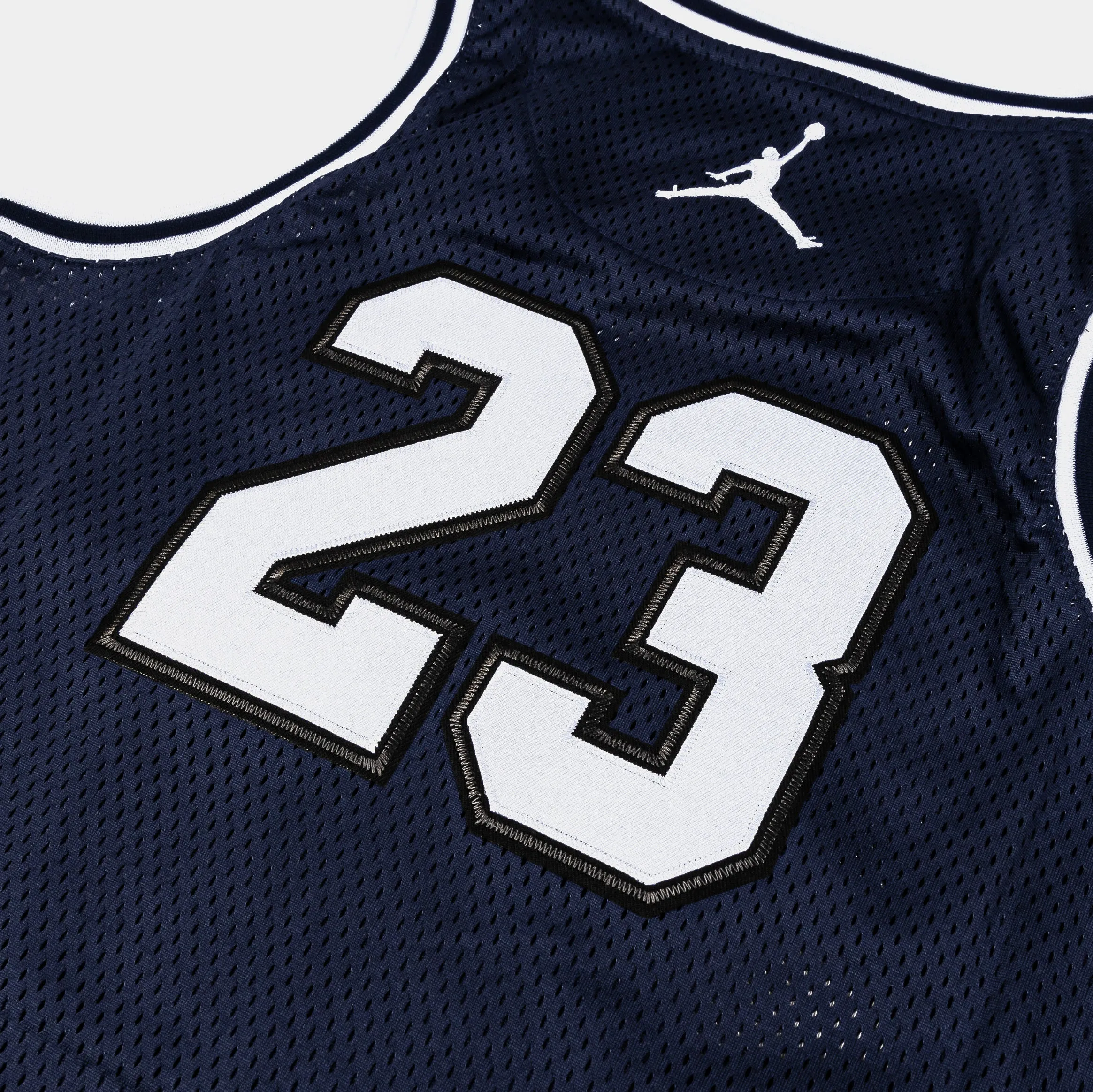 JDN 23 Tank Grade School Jersey (Midnight Blue/White)