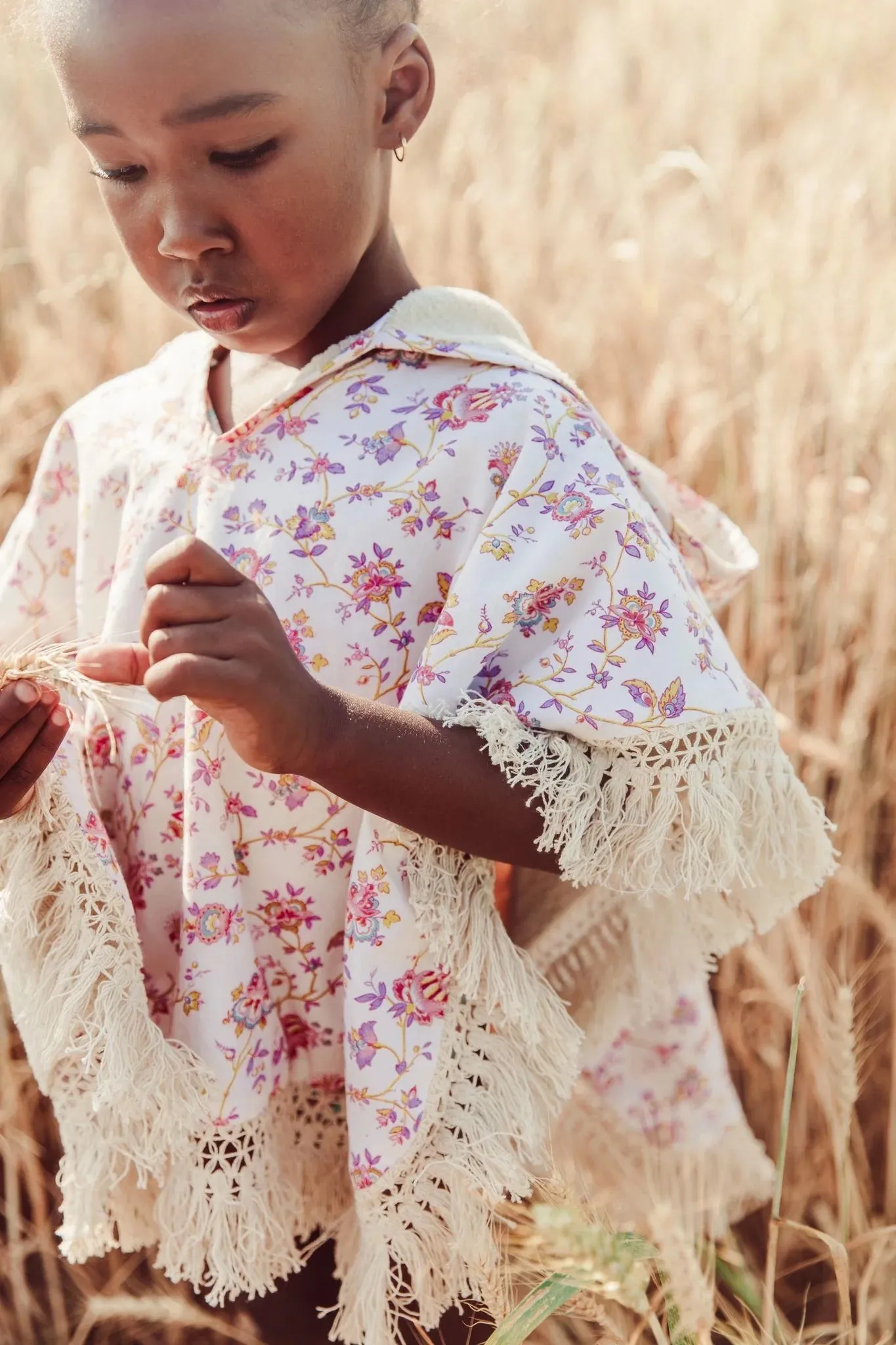 Louise Misha - Beach Cape Mael (Cream Bucolia Fields)