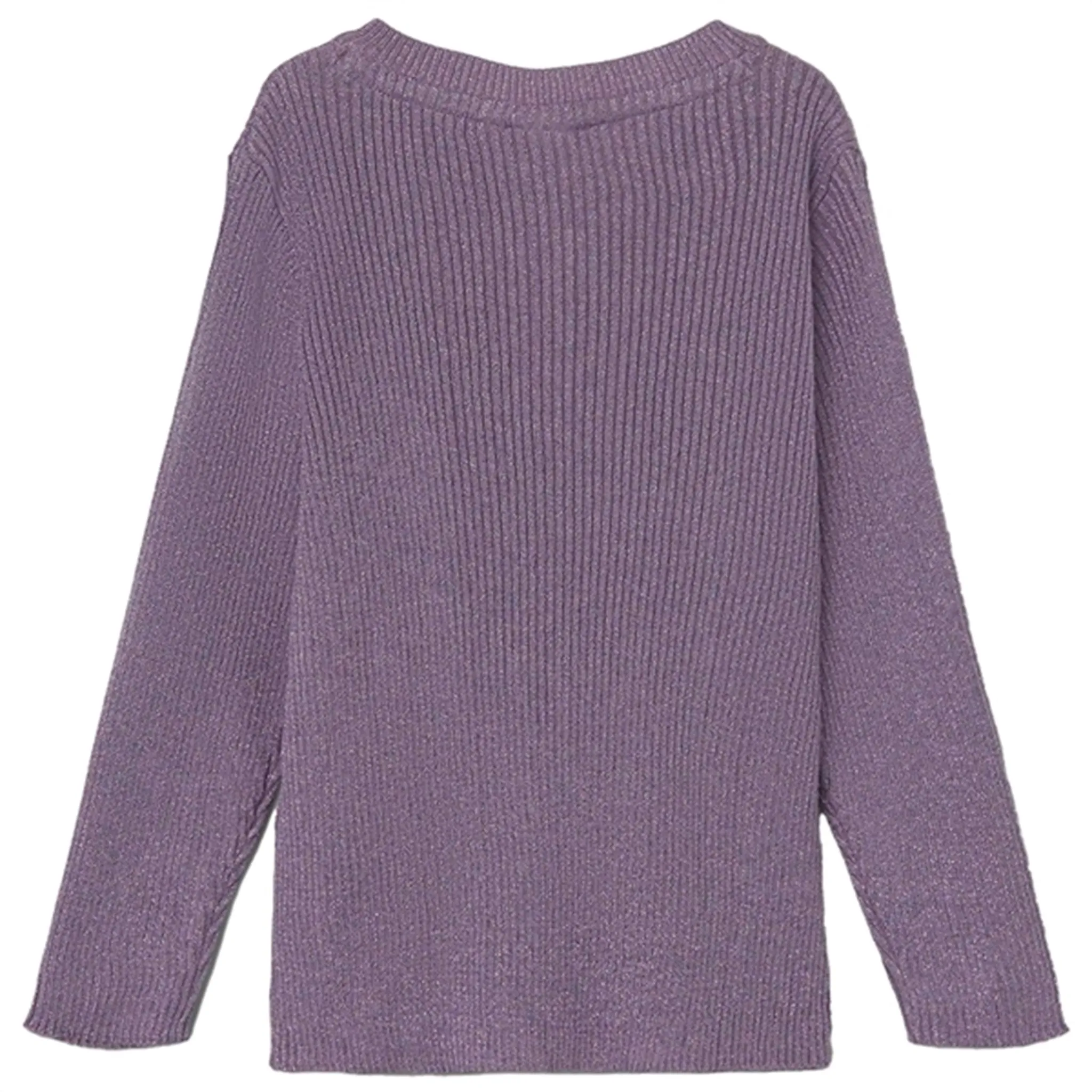 Name it Lavender Gray Lelou Knit Cardigan
