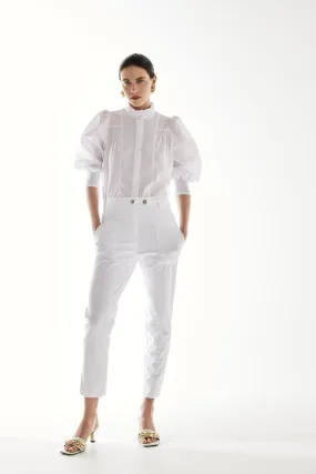 Oliver Blouse Technical Jersey | White