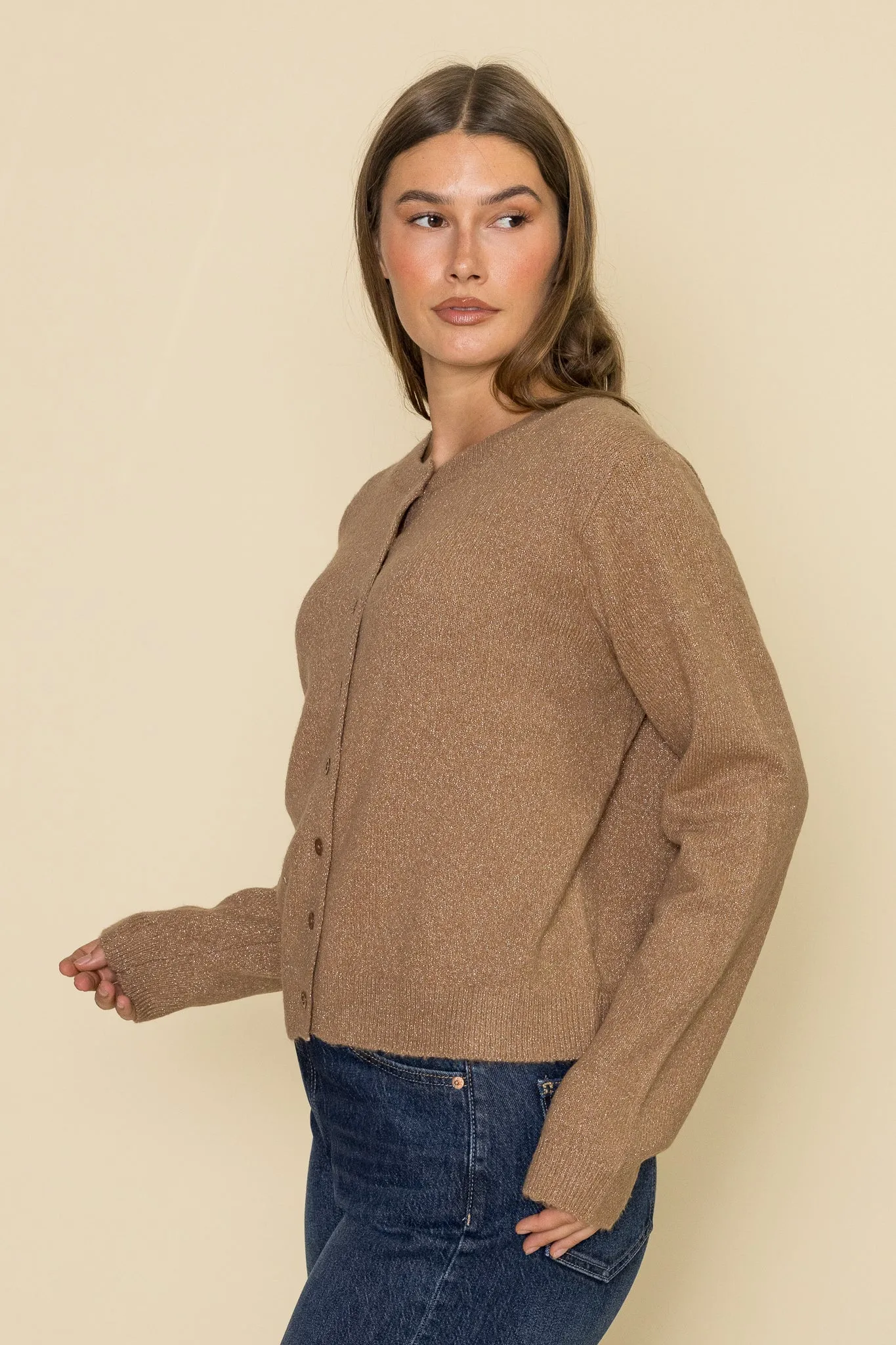 Outlook Metallic Cardigan