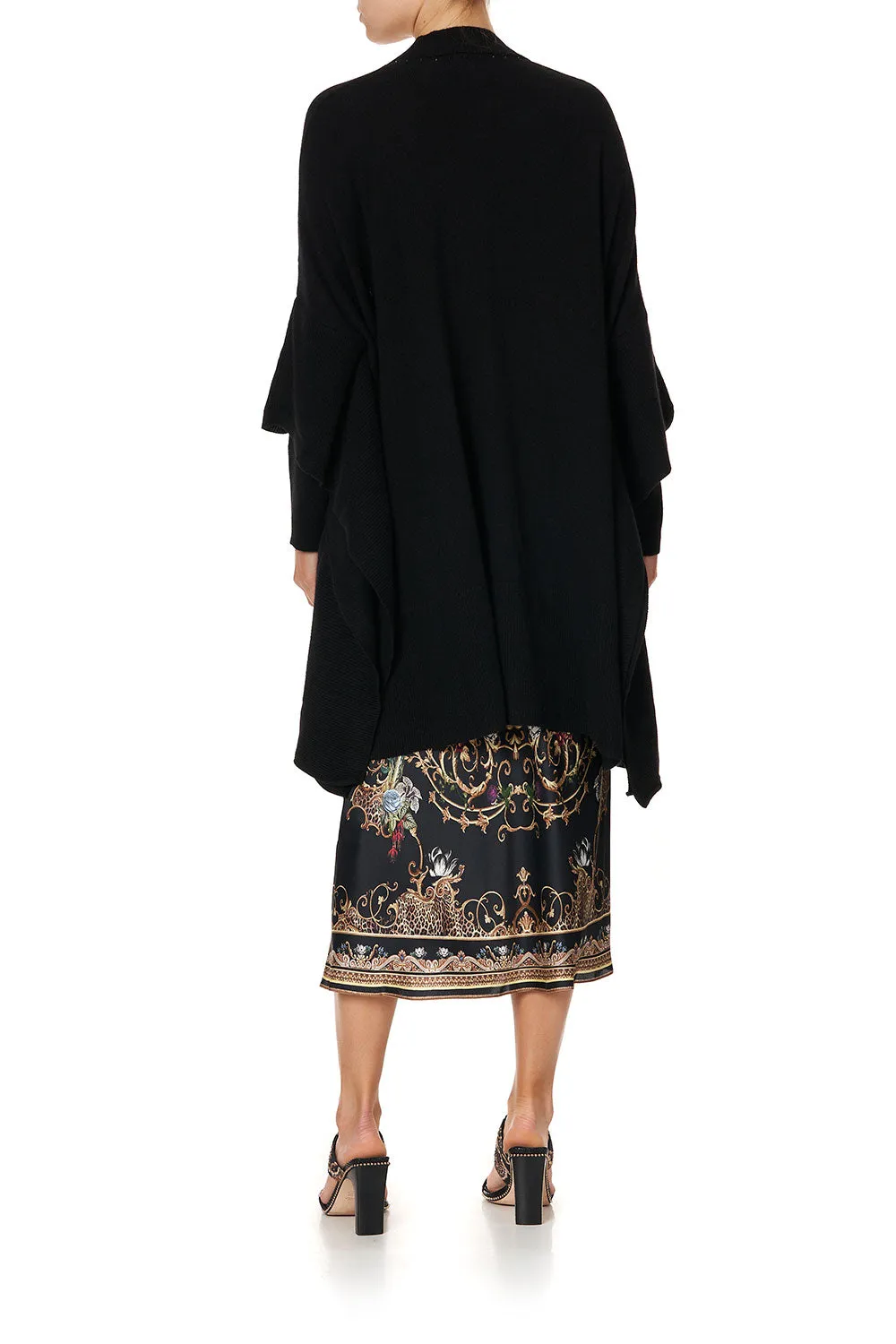 OVERSIZED PATCH POCKET CARDIGAN STUDIO 54