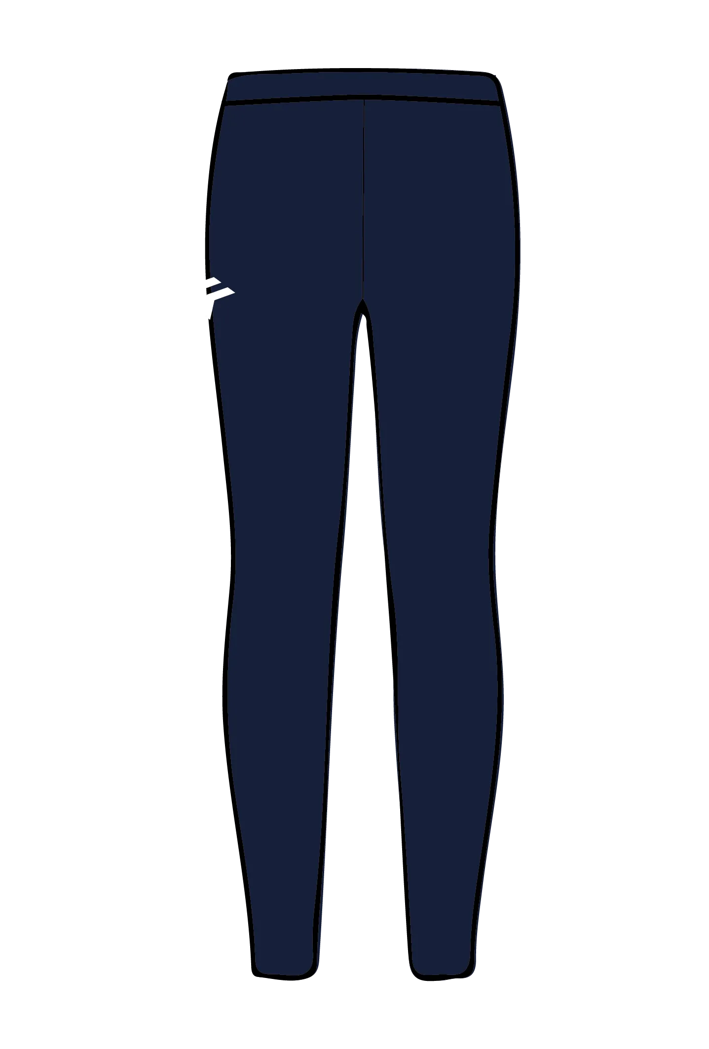 PCYC WA- Womens Navy Full Length Tights