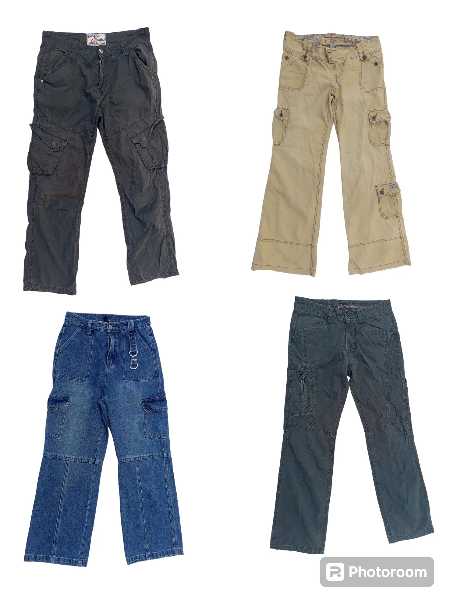 "Denim Delights: Four Fantastic Styles for Your Bottoms-Up Fashion Game!"(S-248)