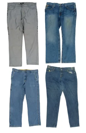Relaxed and Rugged: Men's Baggy Jeans  👖🔥✨(S-340)