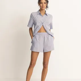 Rhythm Women's Paradiso Shirt - Soft Blue