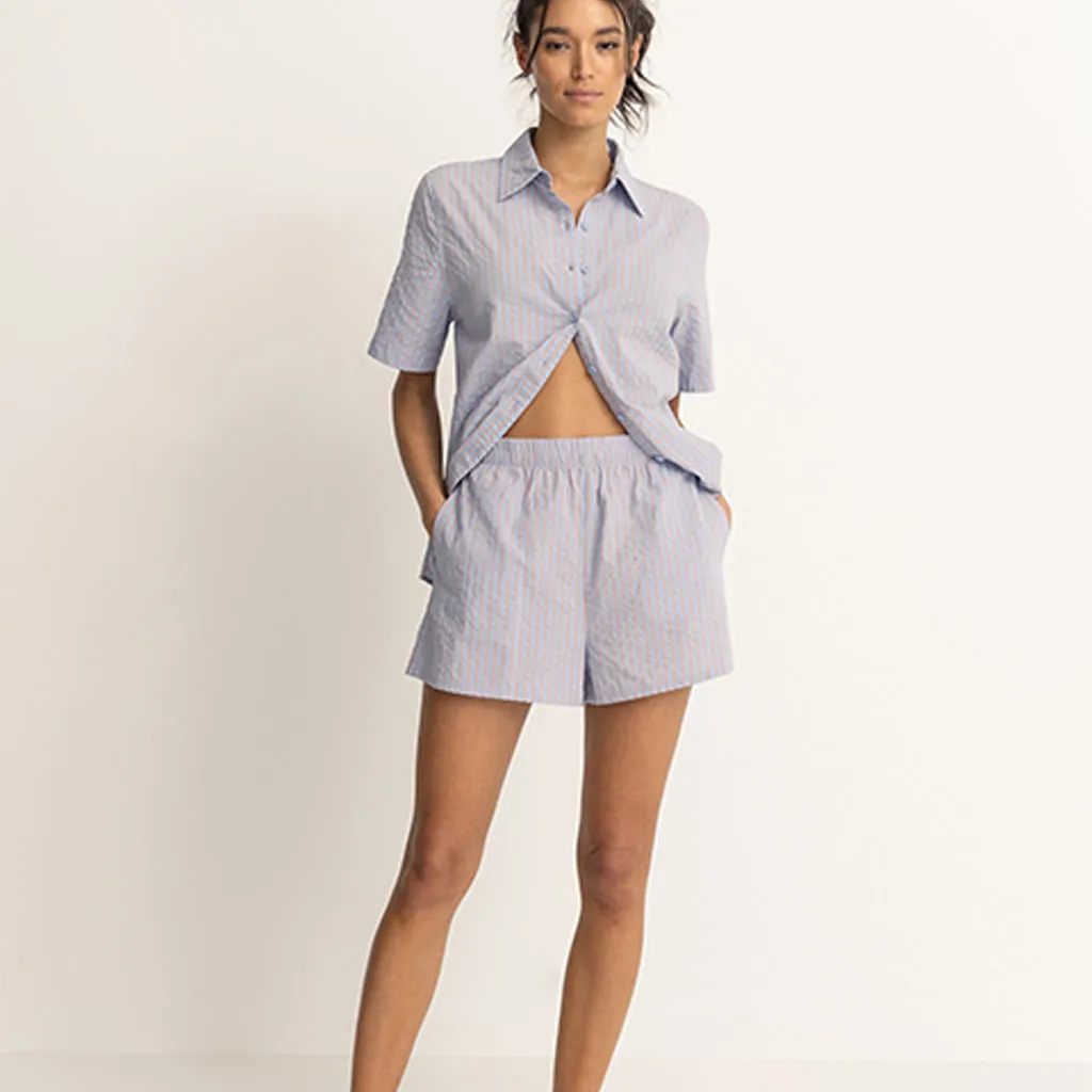 Rhythm Women's Paradiso Shirt - Soft Blue