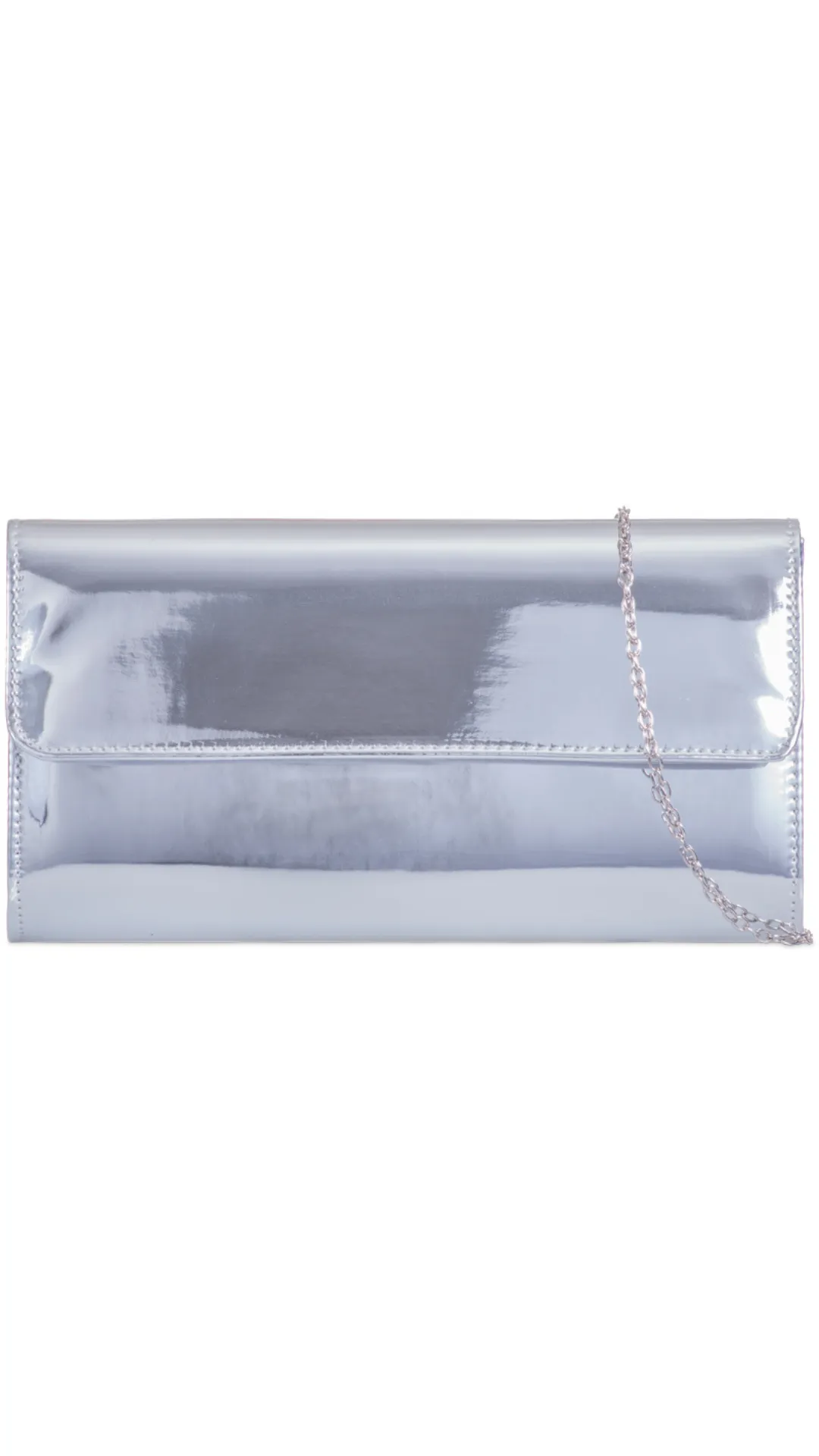 Sadie Clutch- Silver